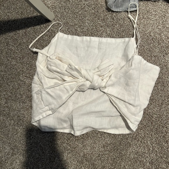 LINEN TOP - Picture 2 of 3